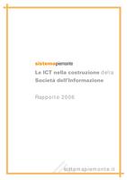 Le ICT nella costruzione della Società dell'Informazione. Rapporto 2006