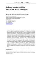 Labour market rigidity and firms' R&amp;D strategies