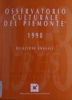 Osservatorio culturale del Piemonte 1998. Relazione annuale
