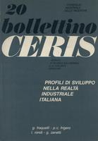 Bollettino CERIS n. 20 Profili di sviluppo nella realtà industriale italiana
