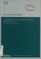 L'industria della protezione ambientale: il caso del Piemonte