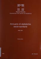 Annuario di statistiche socio-sanitarie : anno 1985. Struttura della popolazione