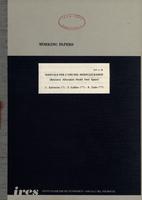 Manuale per l'uso del modello RAMOS (Resource Allocation Model over Space)