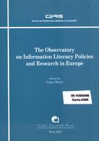 The observatory on information literacy policies and research in Europe