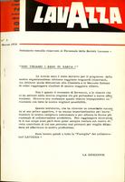 Notizie Lavazza: notiziario mensile riservato al personale della Società Lavazza. N.3, 1958