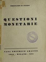 Questioni monetarie