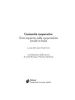 Comunità cooperative. Terzo rapporto sulla cooperazione sociale in Italia