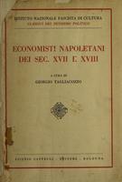 Economisti napoletani dei secoli 17° e 18°