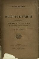 Le colonie degli italiani