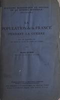 La population de la France pendant la guerre
