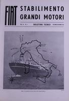 Bollettino tecnico Fiat Stabilimento Grandi Motori - A.09 (1956) n.04 ottobre-dicembre