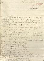 Lettera di Felice Fontana a Leopoldo Marcantonio Caldani, 7 ottobre 1763