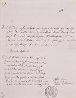 Lettera di Felice Fontana a Leopoldo Marcantonio Caldani, 26 aprile 1765