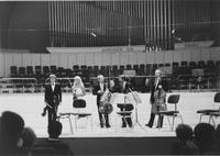 Il quintetto Uto Ughi, Marise Regard, Dino Asciolla, Franco Maggio e Alfred Stengel