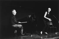 Il pianista Louis Andriessen e la cantante Greetje Bijma