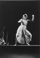 Danzatrice durante il concerto "La danza nella tradizione indiana"