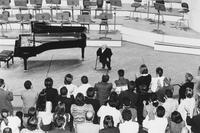 Il concerto del pianista Michel Petrucciani
