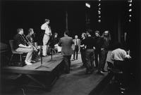 Jordi Savall con i Solisti della Capella Reial de Catalunya, Le Concert des Nations e l'Ensemble Vocale Daltrocanto durante le prove al Teatro Regio