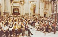 Pubblico assiste al concerti degli Strumentisti dell'Orchestra Sinfonica di Torino della Rai