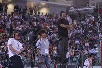 I cameraman al concerto "Avion Travel - Samuele Bersani: la terza dimensione della canzone"