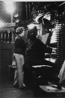 Almut Rössler all'organo durante la serata in omaggio ad Olivier Messiaen