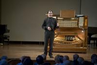 L'organista Corrado Cavalli al Conservatorio Giuseppe Verdi