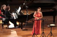 Il soprano Alda Caiello insieme alla pianista Maria Grazia Bellocchio al Conservatorio Giuseppe Verdi