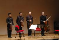 Il Quatuor Diotima a fine concerto