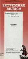 Libretto di sala - 1994 - Enrico Belli