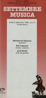 Libretto di sala - 1994 - Montserrat Figueras, Rolf Lislevand e Jordi Savall