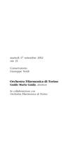 Libretto di sala - 2002 - Orchestra Filarmonica di Torino