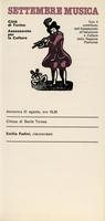 Libretto di sala - 1980 - Emilia Fadini