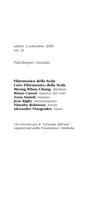 Libretto di sala - 2006 - Filarmonica e Coro Filarmonico della Scala