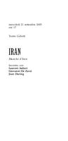 Libretto di sala - 2005 - Iran. Musiche d'Iran. Incontro con Laurent Aubert, Giovanni De Zorzi e Jean During
