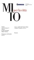 Libretto di sala - 2012 - Coro e solisti del Teatro Regio diretti di Claudio Fenoglio