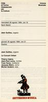 Libretto di sala - 1984 - Jean Guillou e Le Concert Arban