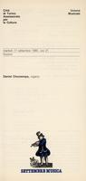Libretto di sala - 1985 - Daniel Chorzempa