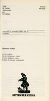 Libretto di sala - 1986 - Quartetto Arditti