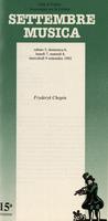 Libretto di sala - 1992 - Fryderyk Chopin
