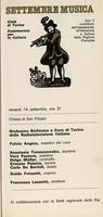 Libretto di sala - 1979 - Orchestra Sinfonica e Coro di Torino della RAI