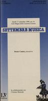 Libretto di sala - 1990 - Bruno Canino