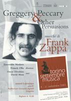 Greggery Peccary e Other Persuasions. Musiche di Frank Zappa