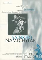 Sainkho Namtchlak