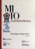 Rassegna stampa MITO Settembre Musica 2011 volume II