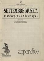 Settembre Musica 1993. Rassegna stampa Madrid